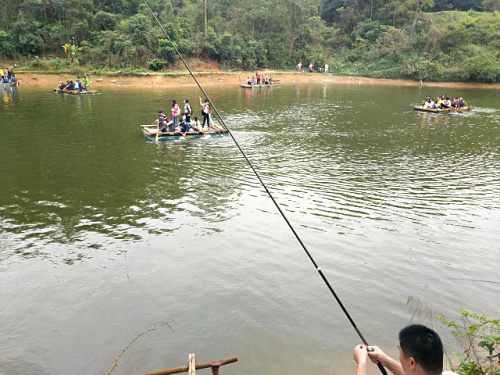 深圳農家樂哪里可以釣魚觀瀾九龍山生態園不錯哦