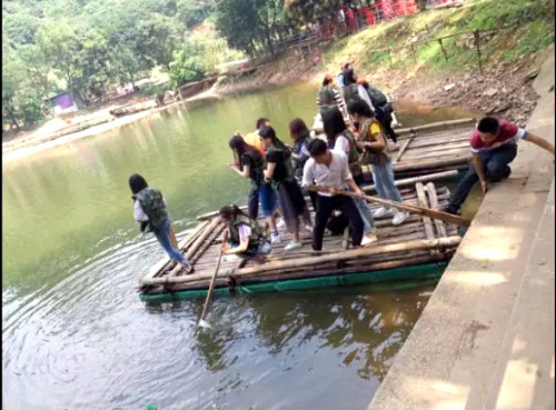 十一”小長假，圳興模具公司員工深圳九龍生態農業園一日游